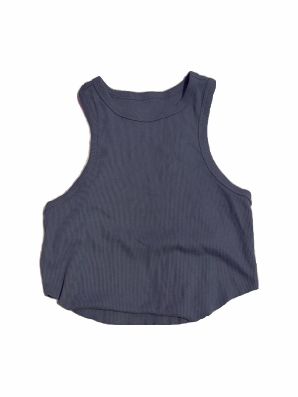 wild fable Girls Ribbed Tank Top - Charcoal Gray